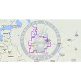 MapMedia Navionics Mega Wide Vector Chart: MWVNRS38XGMAP - Moscow Area (Update)